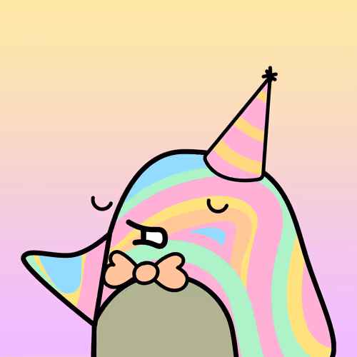 PASTEL PENGUIN #1148