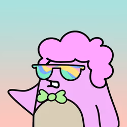 PASTEL PENGUIN #1192