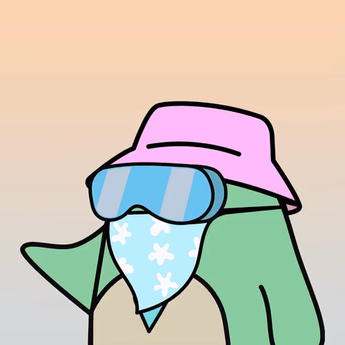 PASTEL PENGUIN #1558
