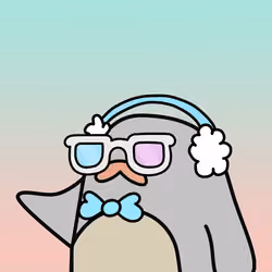 PASTEL PENGUIN #1267