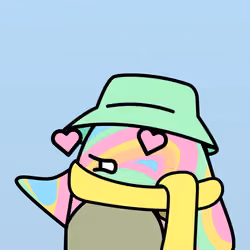 PASTEL PENGUIN #1487