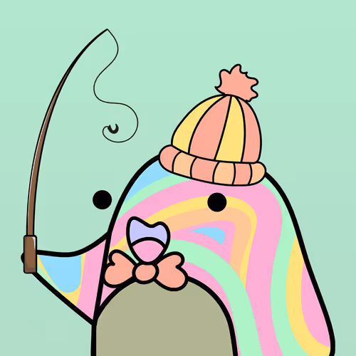 PASTEL PENGUIN #1603