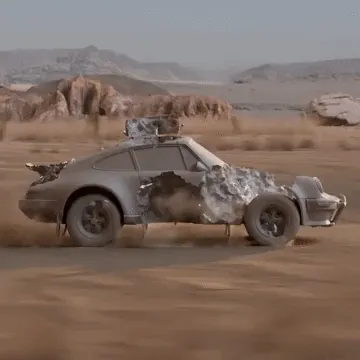 Eroding And Reforming Digital Sculptures Cars