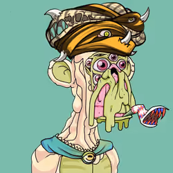 The Mutant Saudi Ape #6158