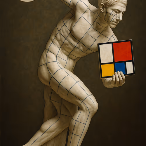 Mondrian Discobolus
