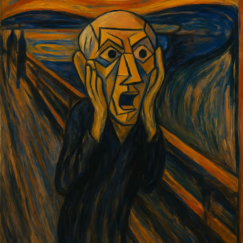 The Cubist Scream