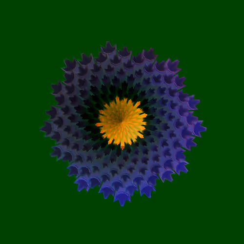 Fractal Bloom By Jen Stark