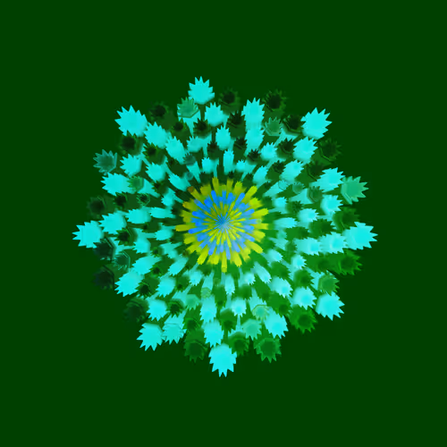 Fractal Bloom By Jen Stark