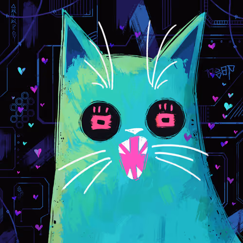Hyper Cats By Kristy Glas