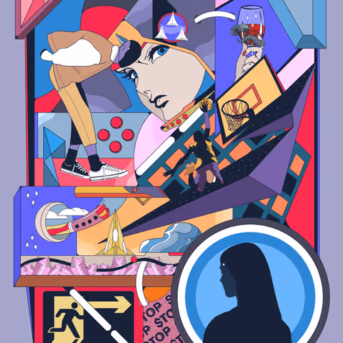 "Interstellar Portraits: A Fusion of Form