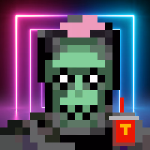 STONED PIXEL HUMAN GEN2 #2842