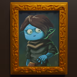 Honorary Elf # 20 Painting