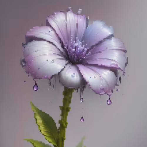 Where Flowers Kiss The Purple