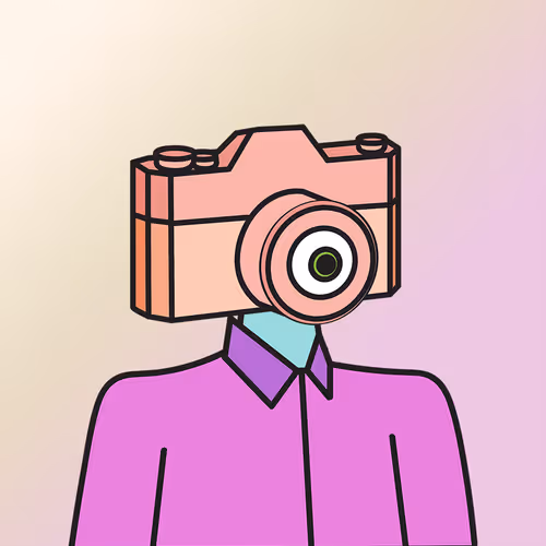 Camera Person Nft