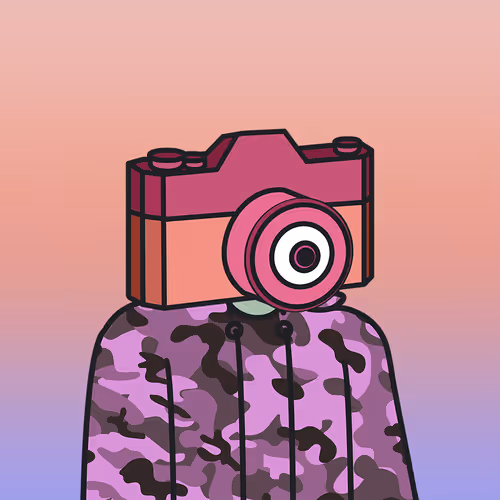 Camera Person Nft