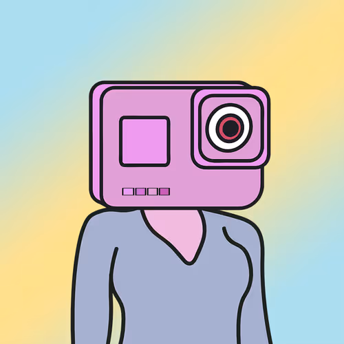 Camera Person Nft