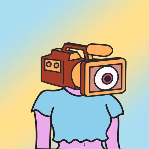 Camera Person Nft