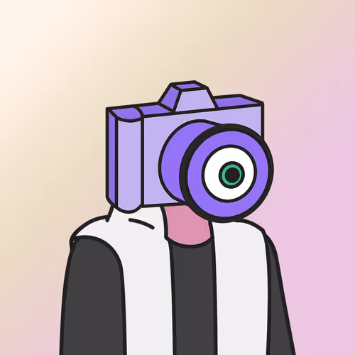 Camera Person Nft