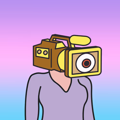 Camera Person Nft