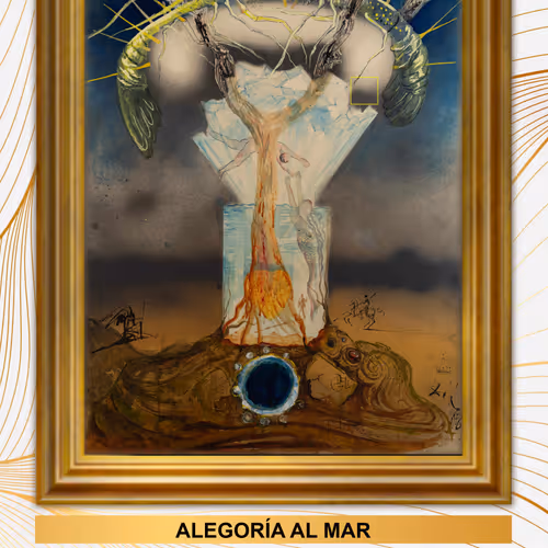 Quantarts Dali Alegoria Al Mar
