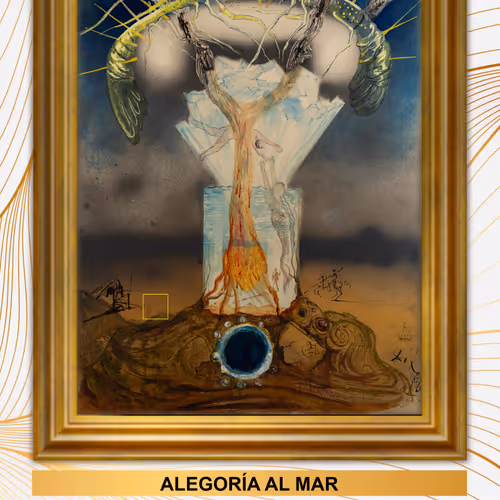 Quantarts Dali Alegoria Al Mar