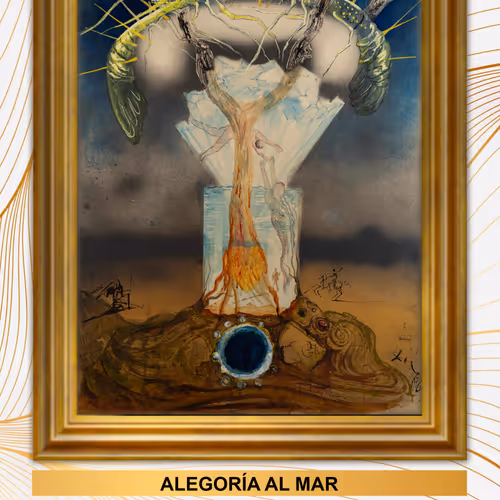 Quantarts Dali Alegoria Al Mar