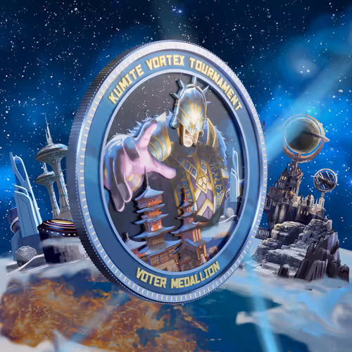 Kumite Vortex 1 Voter Medallion