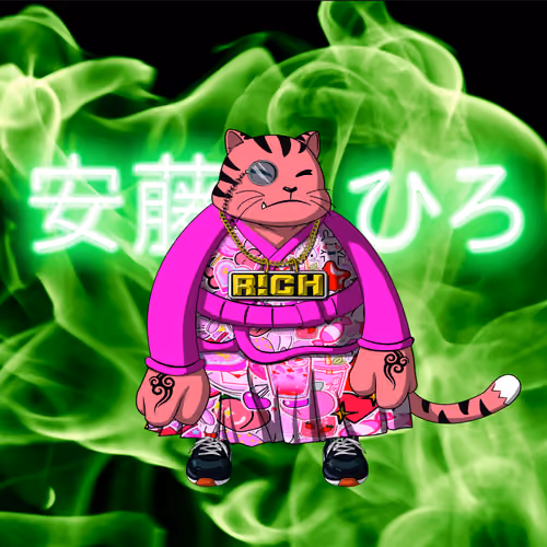 SamuraiCats by Hiro Ando #2380