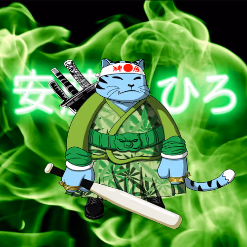 SamuraiCats by Hiro Ando #3067