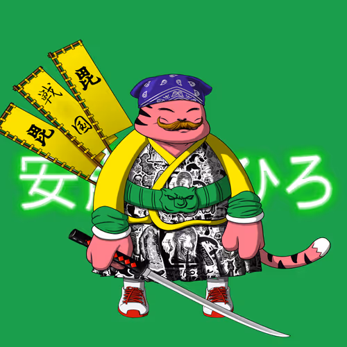 SamuraiCats by Hiro Ando #3348