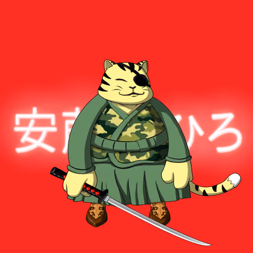 SamuraiCats by Hiro Ando #1844