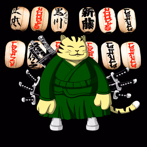 SamuraiCats by Hiro Ando #615