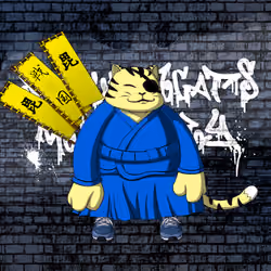 SamuraiCats by Hiro Ando #3488