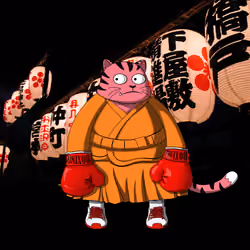 SamuraiCats by Hiro Ando #4582