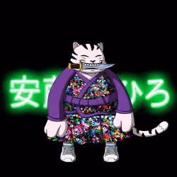 SamuraiCats by Hiro Ando #539