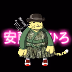 SamuraiCats by Hiro Ando #1718