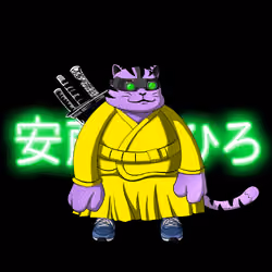 SamuraiCats by Hiro Ando #295