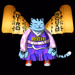 SamuraiCats by Hiro Ando #2126