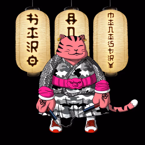 SamuraiCats by Hiro Ando #3834