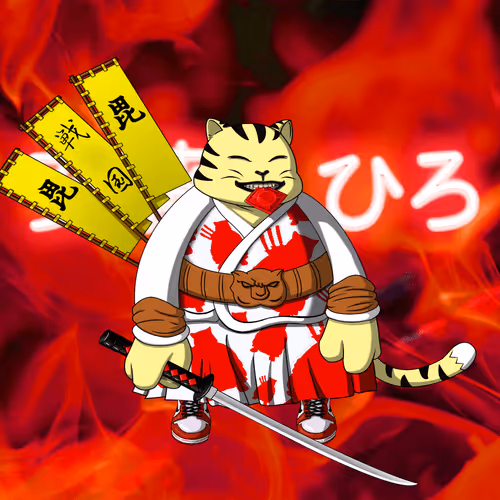 SamuraiCats by Hiro Ando #3848