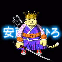 SamuraiCats by Hiro Ando #1780