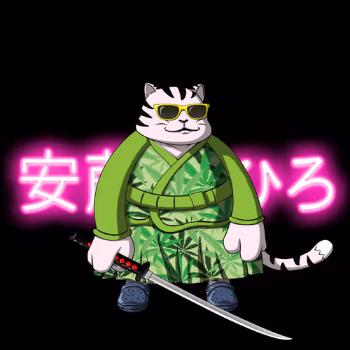 SamuraiCats by Hiro Ando #3087
