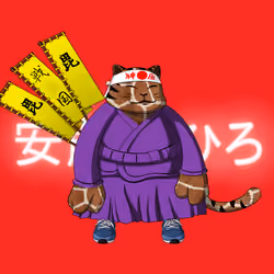 SamuraiCats by Hiro Ando #3736