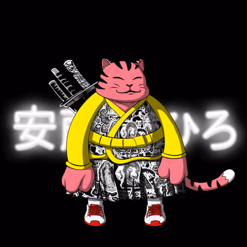 SamuraiCats by Hiro Ando #4122