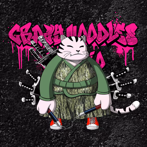 SamuraiCats by Hiro Ando #1303