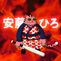 SamuraiCats by Hiro Ando #4590