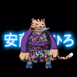 SamuraiCats by Hiro Ando #473