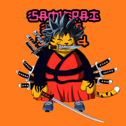 SamuraiCats by Hiro Ando #4226