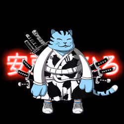 SamuraiCats by Hiro Ando #4355