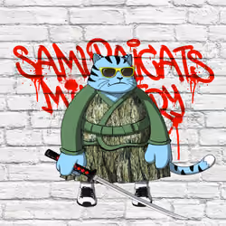 SamuraiCats by Hiro Ando #4222